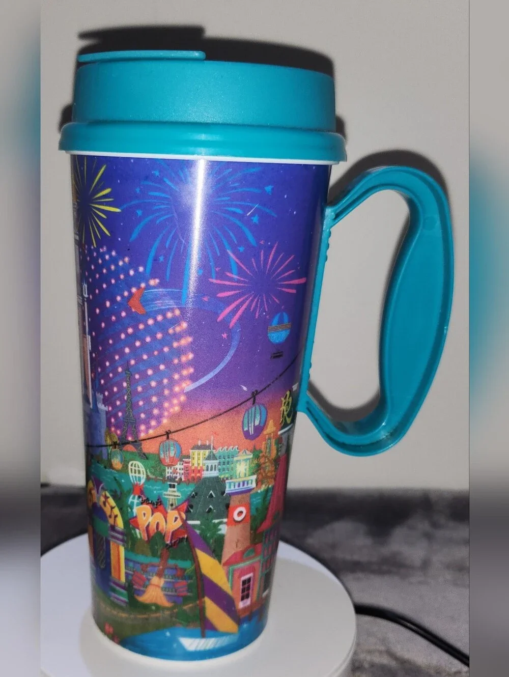 2024 Walt Disney World resort refillable travel mug featuring Mickey & Friends